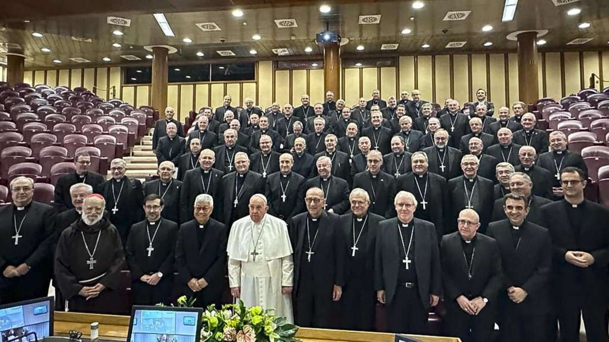 El Papa evita abordar los abusos sexuales a menores en su audiencia con los obispos españoles