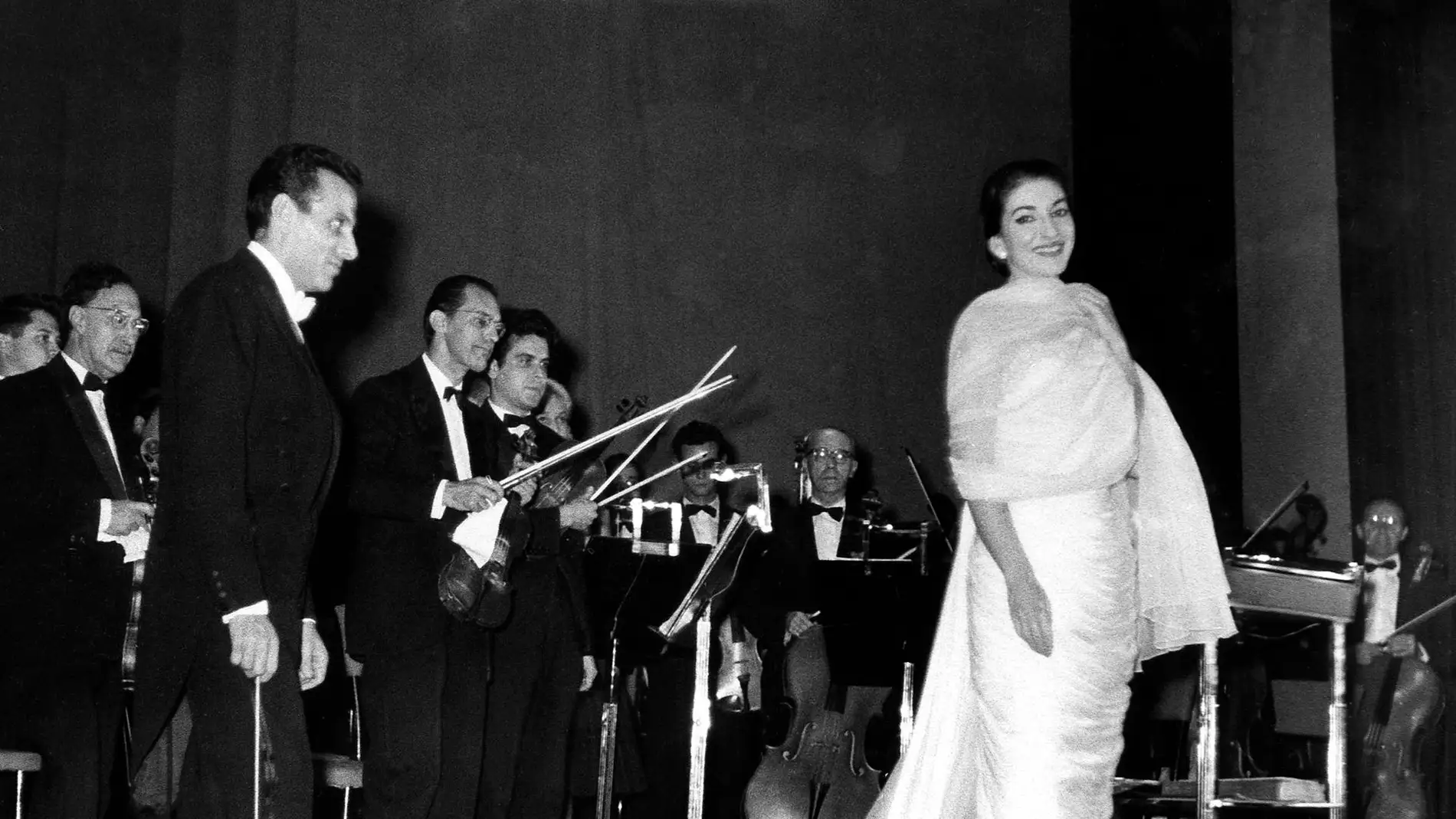 Imagen de archivo de la soprano María Callas.